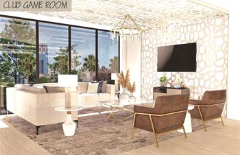 Well-Appointed Club Lounge